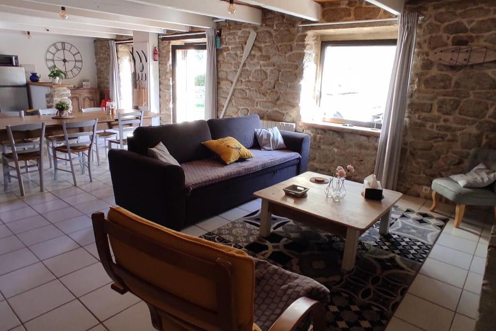 Maison De Pecheur Bord De Mer Bois Et Pierre 6-8 Pers Plobannalec Dış mekan fotoğraf