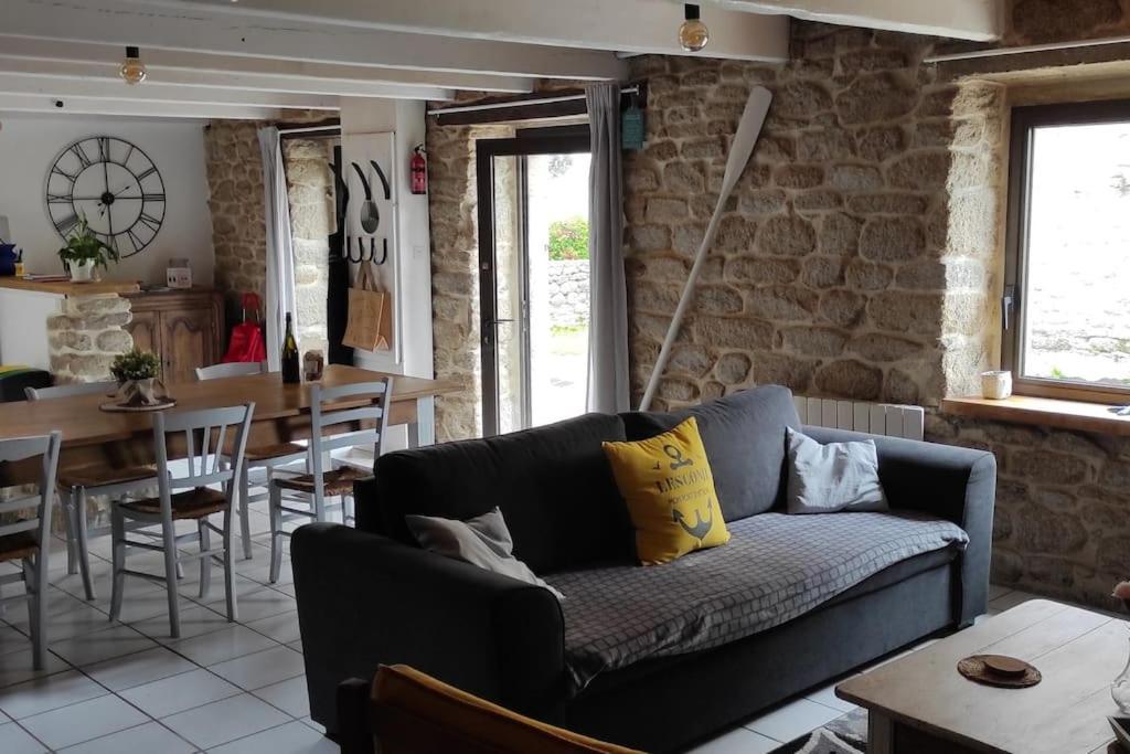 Maison De Pecheur Bord De Mer Bois Et Pierre 6-8 Pers Plobannalec Dış mekan fotoğraf