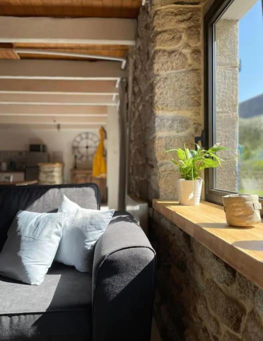 Maison De Pecheur Bord De Mer Bois Et Pierre 6-8 Pers Plobannalec Dış mekan fotoğraf