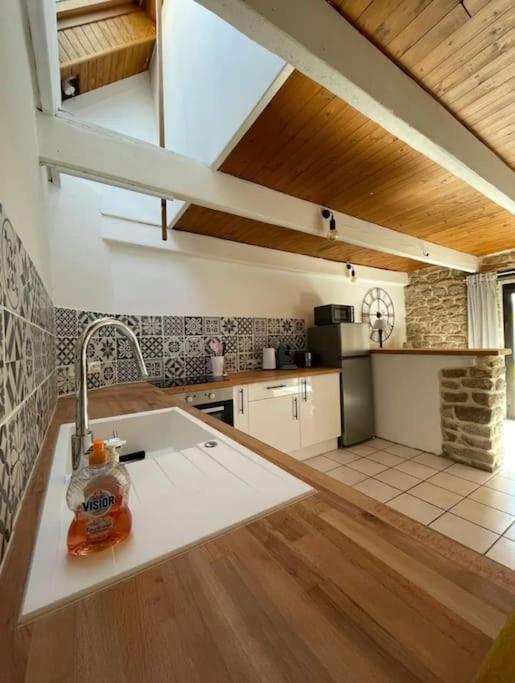 Maison De Pecheur Bord De Mer Bois Et Pierre 6-8 Pers Plobannalec Dış mekan fotoğraf