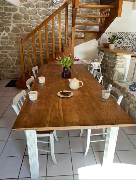 Maison De Pecheur Bord De Mer Bois Et Pierre 6-8 Pers Plobannalec Dış mekan fotoğraf
