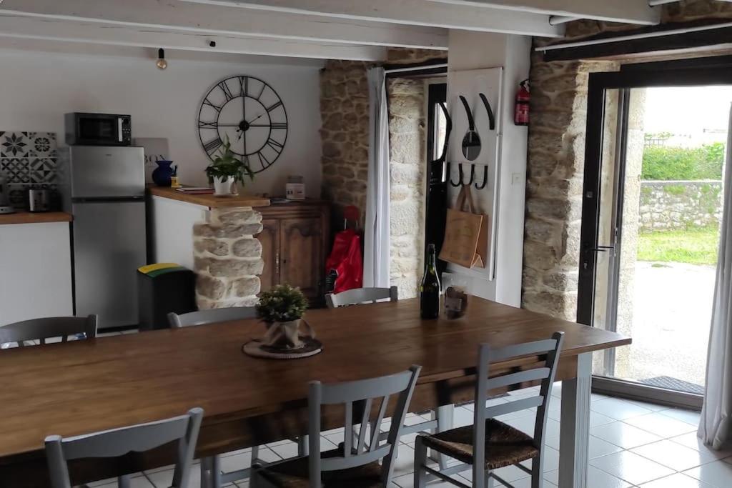 Maison De Pecheur Bord De Mer Bois Et Pierre 6-8 Pers Plobannalec Dış mekan fotoğraf