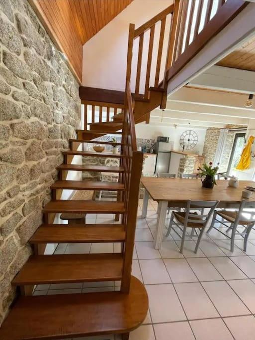Maison De Pecheur Bord De Mer Bois Et Pierre 6-8 Pers Plobannalec Dış mekan fotoğraf