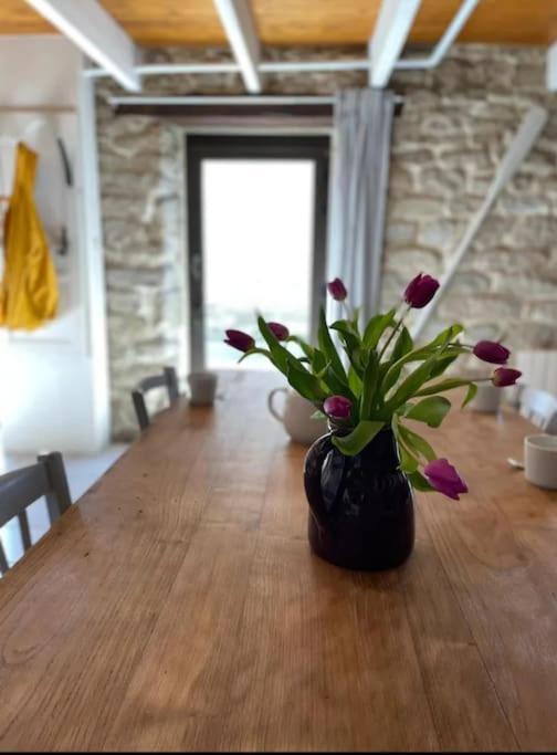 Maison De Pecheur Bord De Mer Bois Et Pierre 6-8 Pers Plobannalec Dış mekan fotoğraf