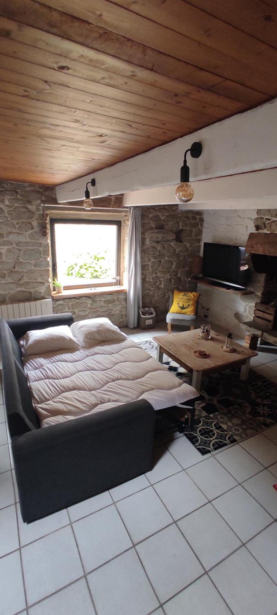 Maison De Pecheur Bord De Mer Bois Et Pierre 6-8 Pers Plobannalec Dış mekan fotoğraf